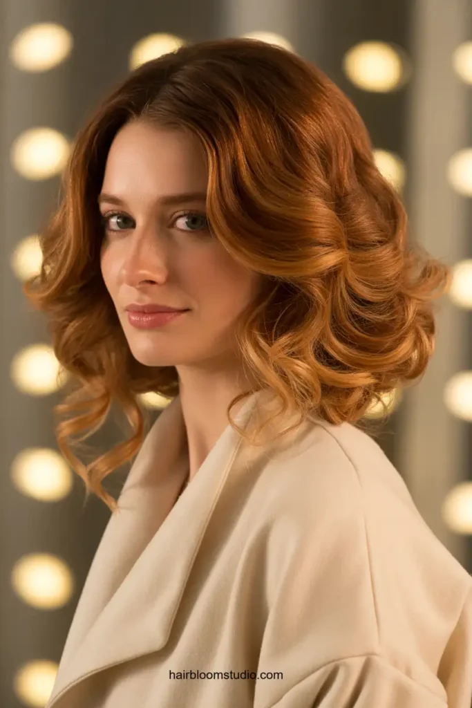 Auburn Balayage Highlights