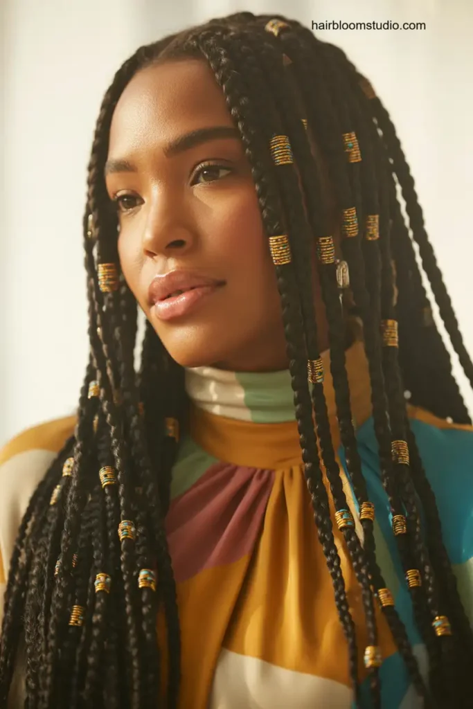 Beaded Poetic Justice Braids