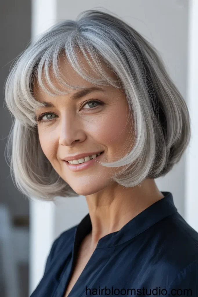 Bob with Bangs Hair Ideas 