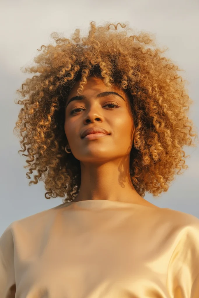 Classic Afro Hairstle