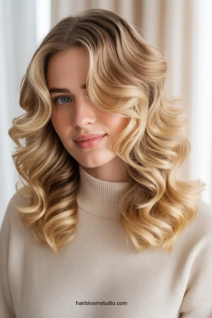 Creamy Blonde Balayage