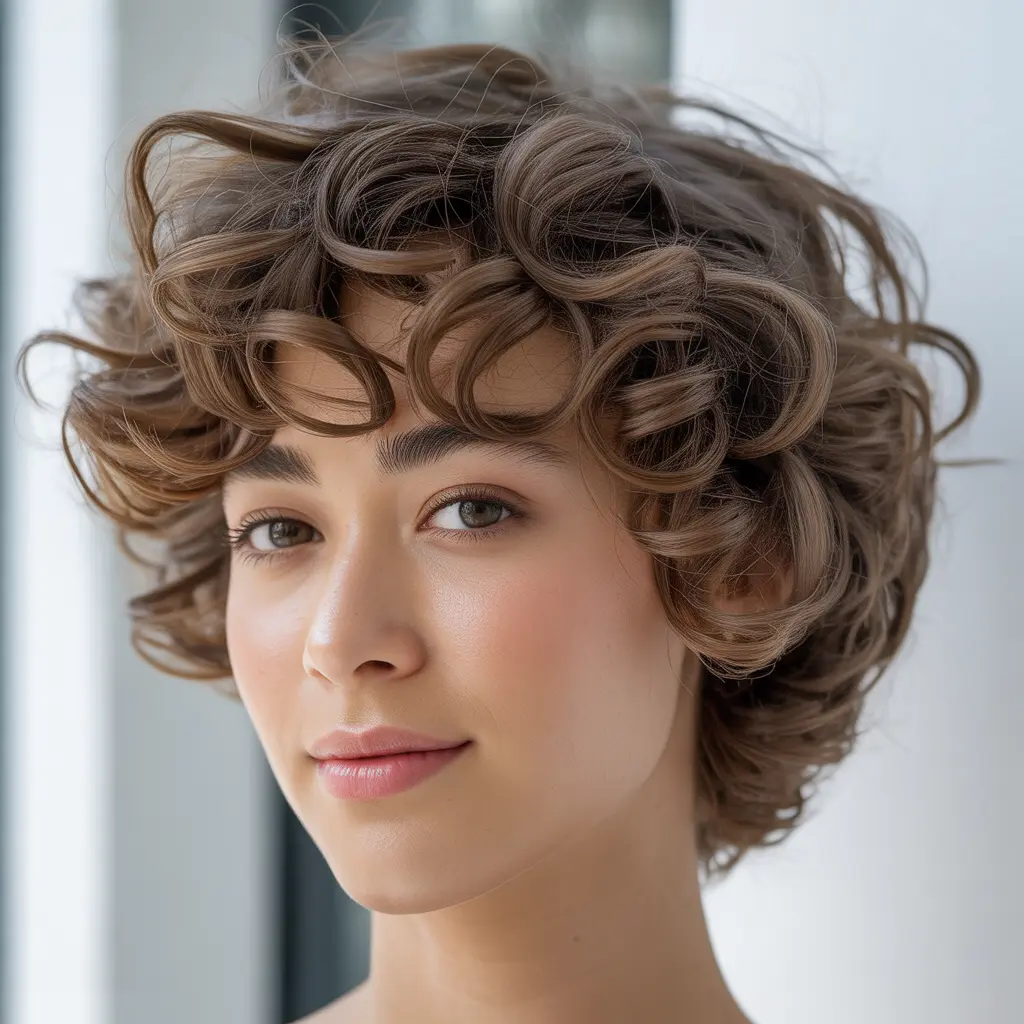 Curly Fringe (Bangs)