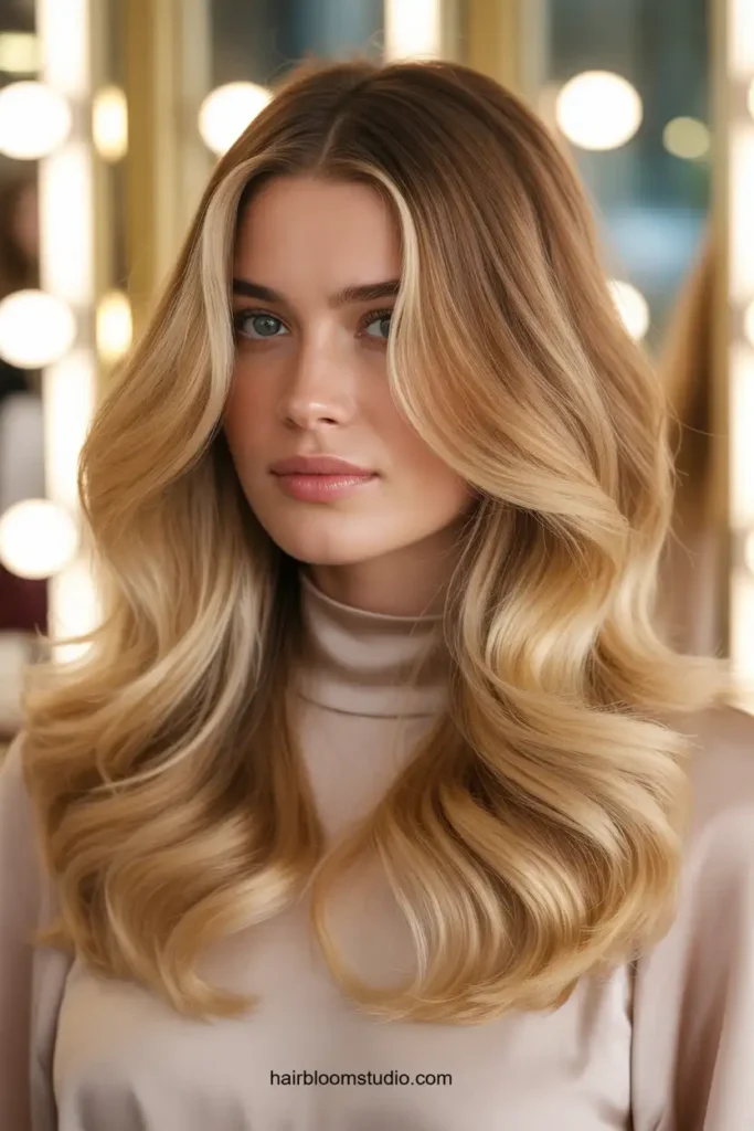 Golden Blonde Balayage