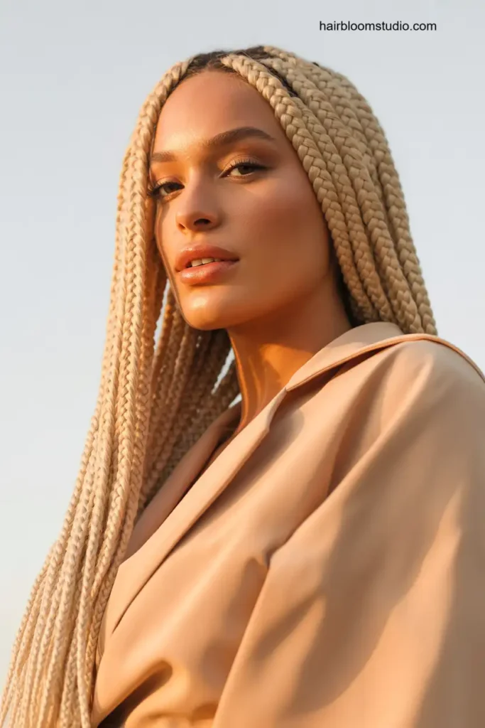 Honey Blonde Poetic Justice Braids
