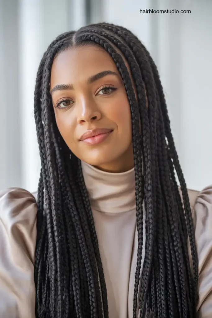Knotless Poetic Justice Braids