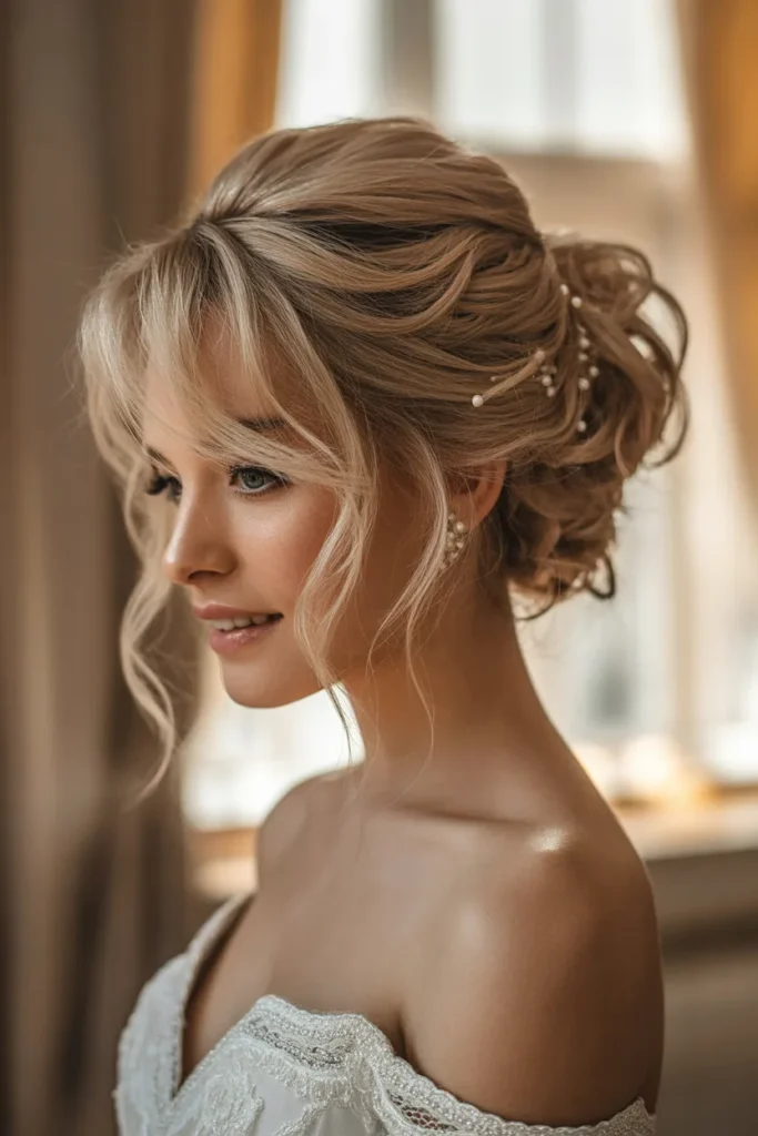 Messy Textured Updo