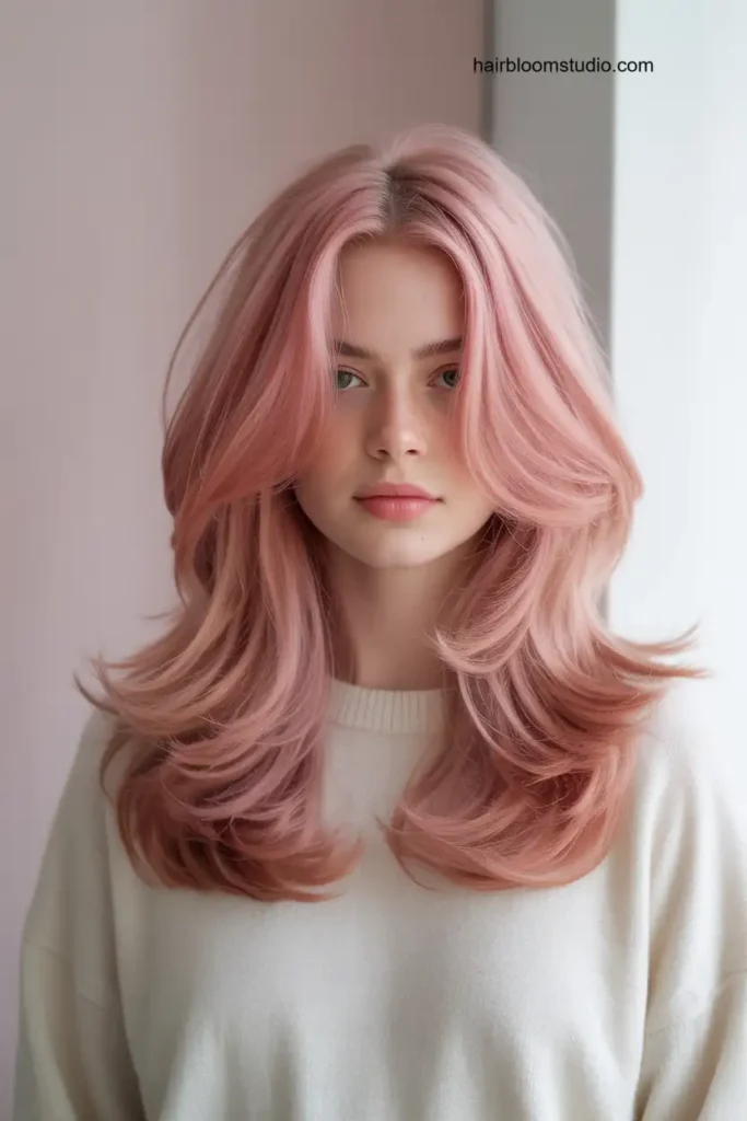 Pink Long Layers