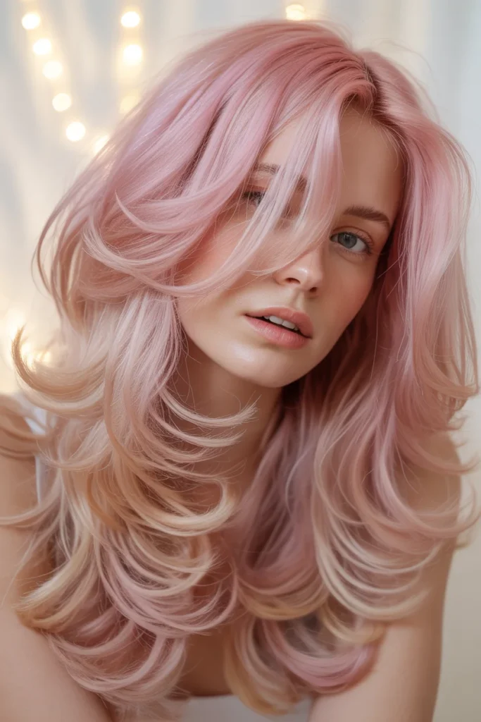 Pink Long Layers