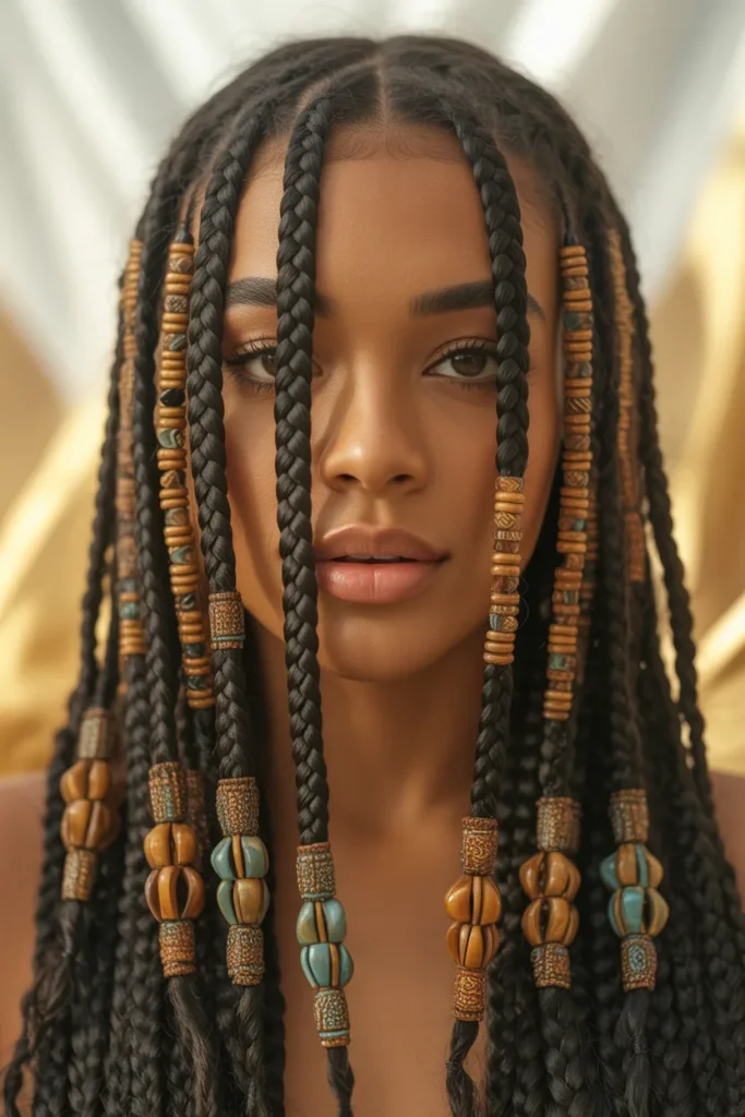 Poetic Justice Braids with Beads