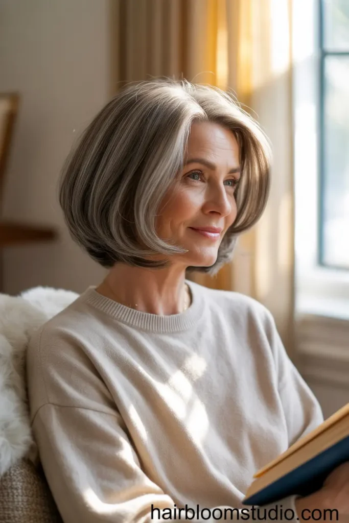 Rounded Bob Hair Ideas