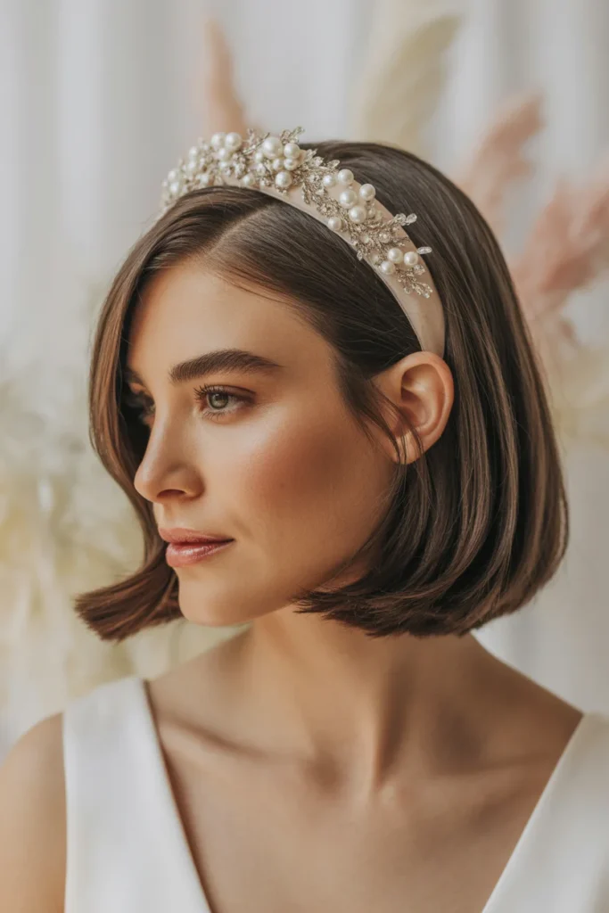 Short Hair with Headband