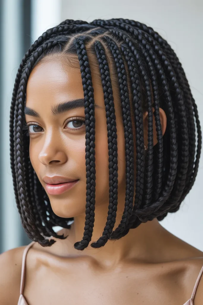 Short Poetic Justice Braids