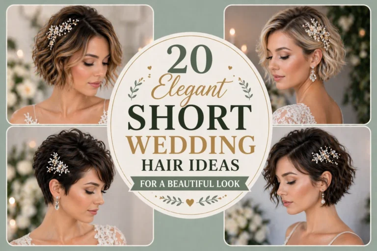 Short Wedding Hair Ideas