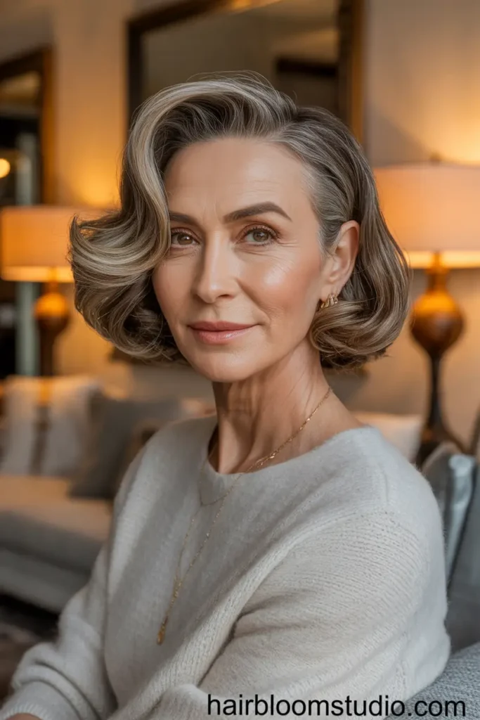 Side-Parted Bob Hair Ideas