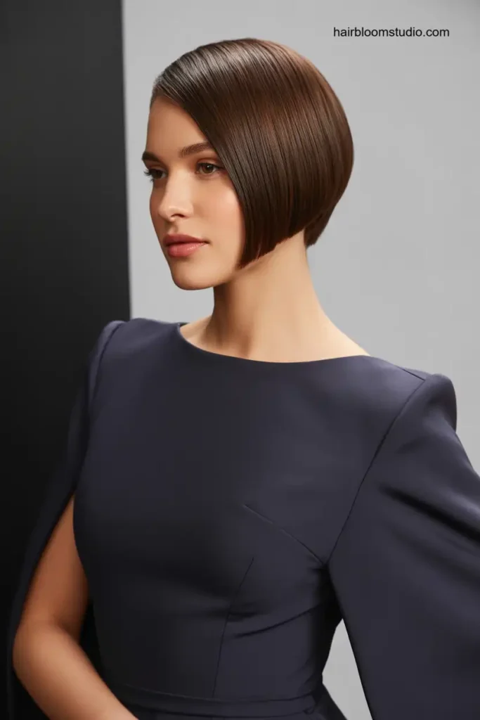 Sleek Brunette Pixie Bob