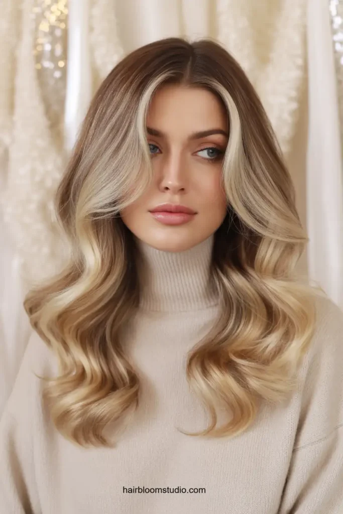 Soft Blonde Money Piece
