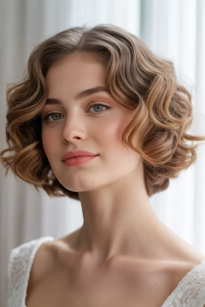 Soft Curled Bob