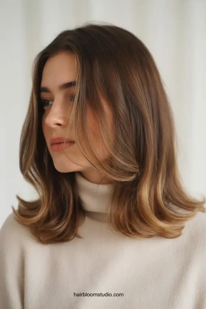 Subtle Balayage For Natural Hair