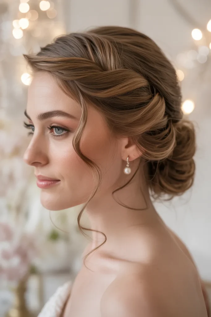 Twisted Side Updo