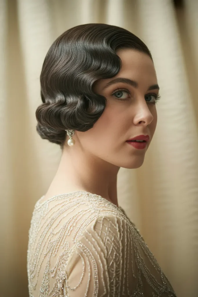 Vintage Finger Waves