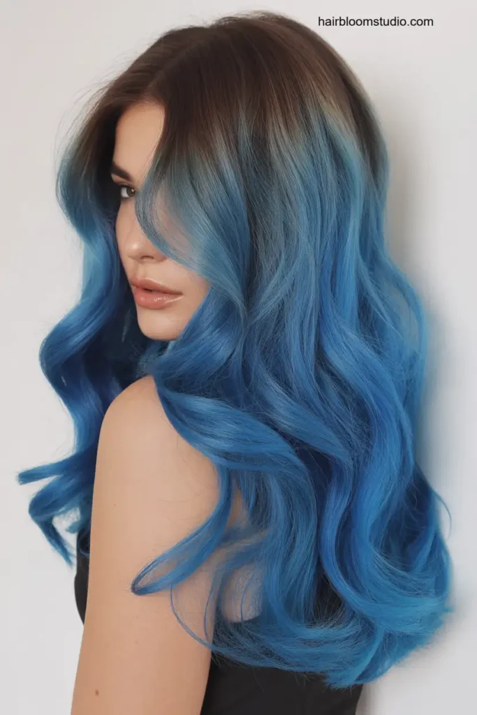 Blue Ombre Balayage Blend
