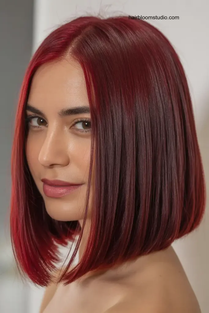 Bob with Bold Color