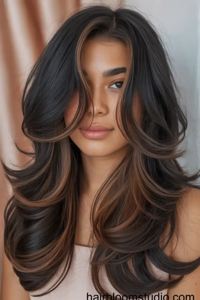 Brown Highlights with Layers