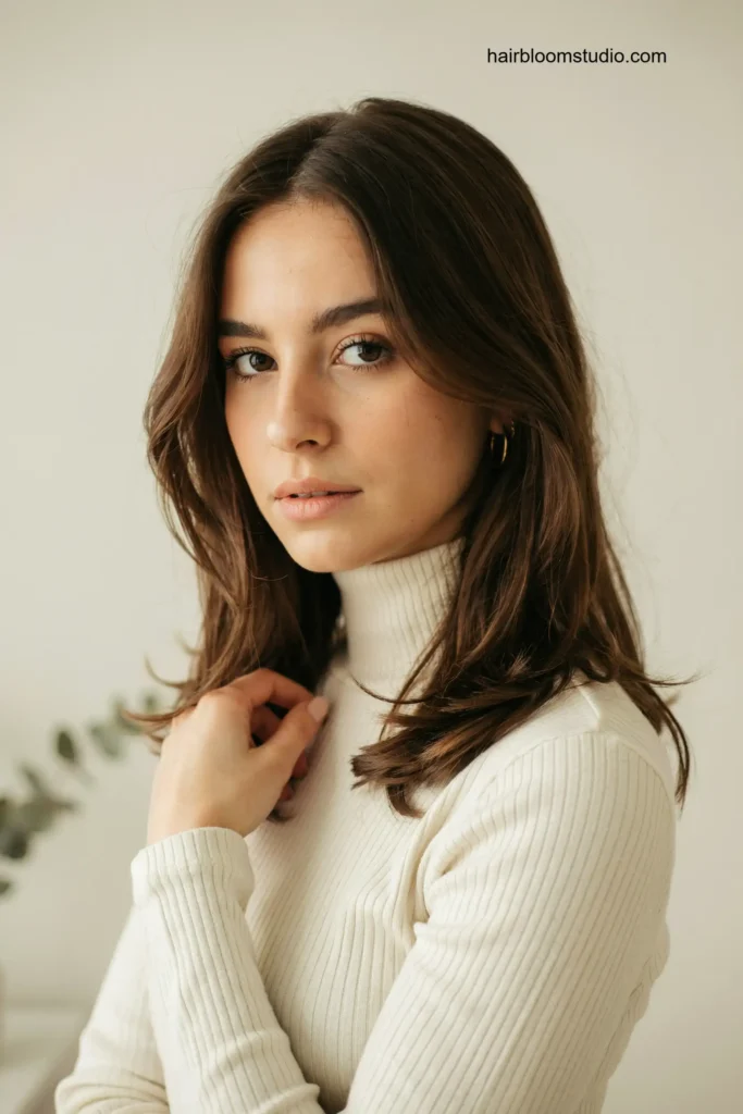 Chocolate Brown Layered Lob