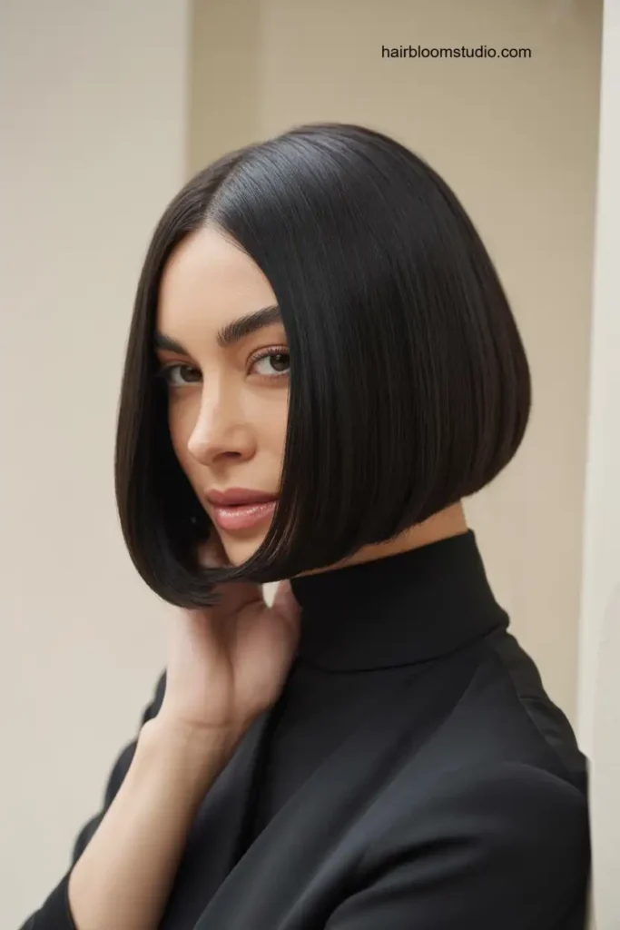 Classic Black Bob