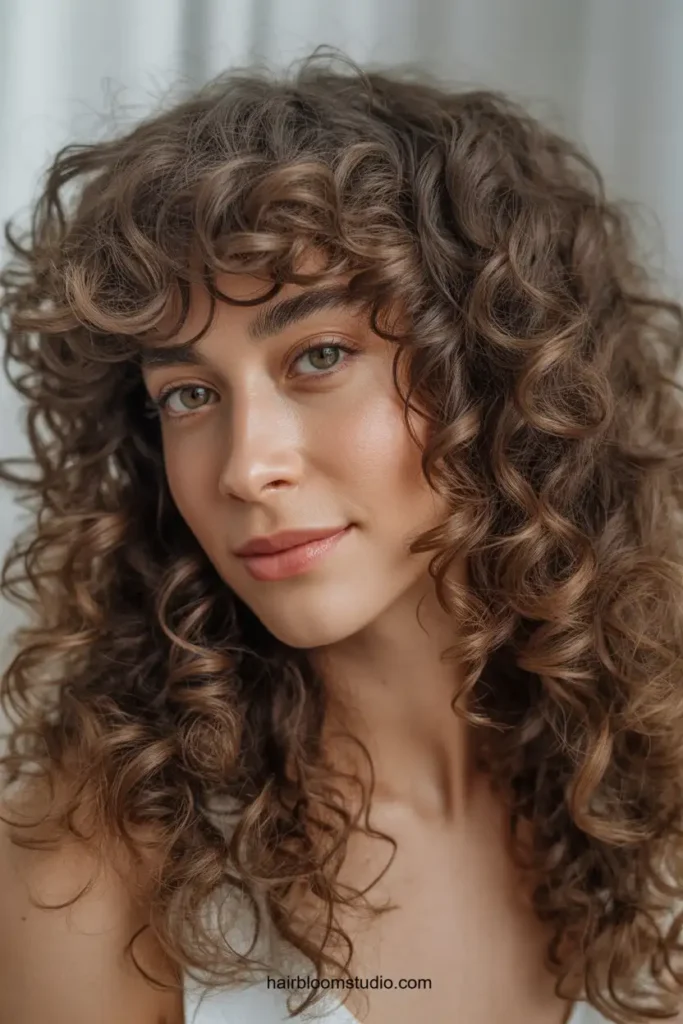 Curly Bangs