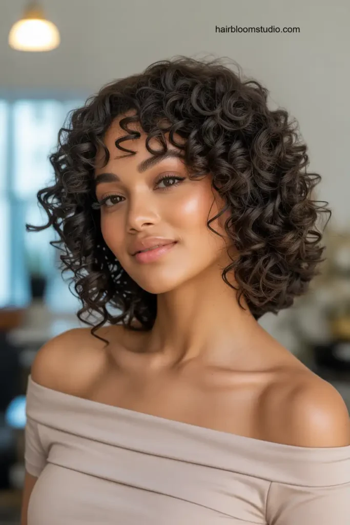 Curly Sew-In Bob