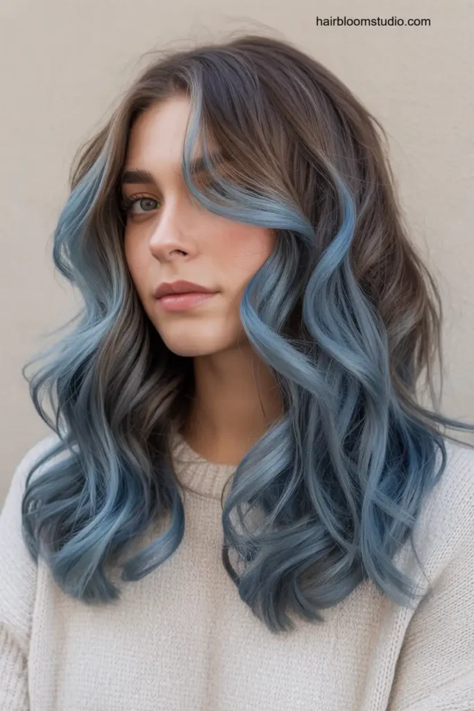 Denim Blue Balayage