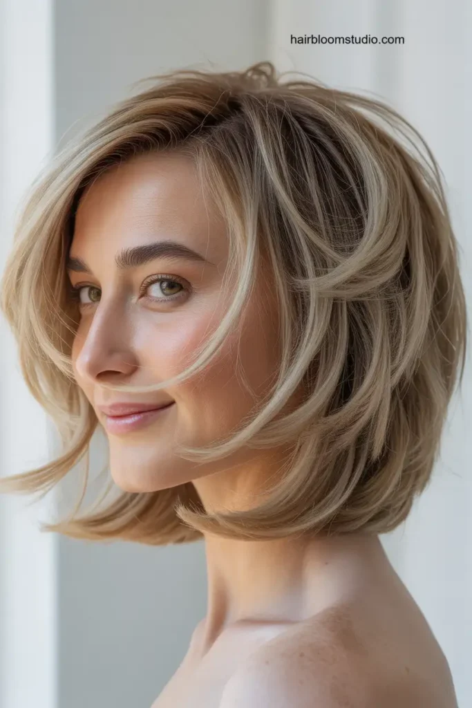 Feathered Bob