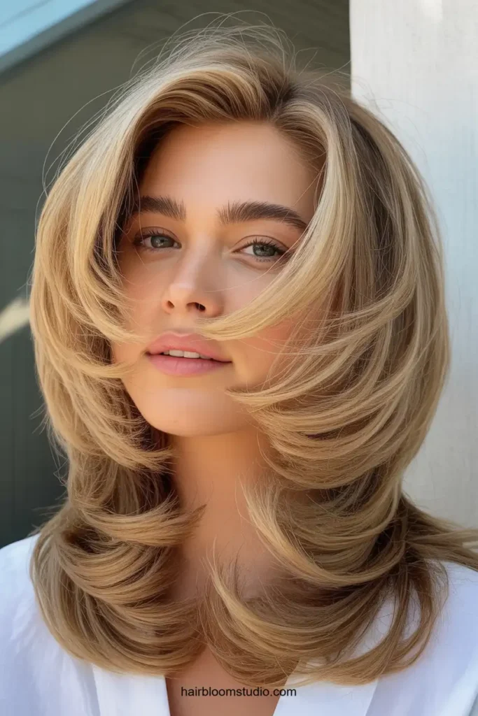 Feathered Cut for Thin Hair