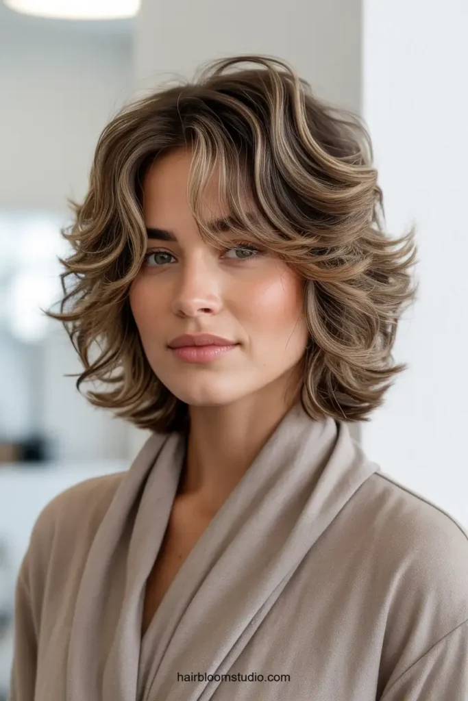Feathered Shag Haircut