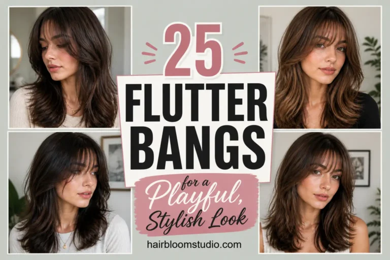 25 Flutter Bangs For A Playful, Stylish Look