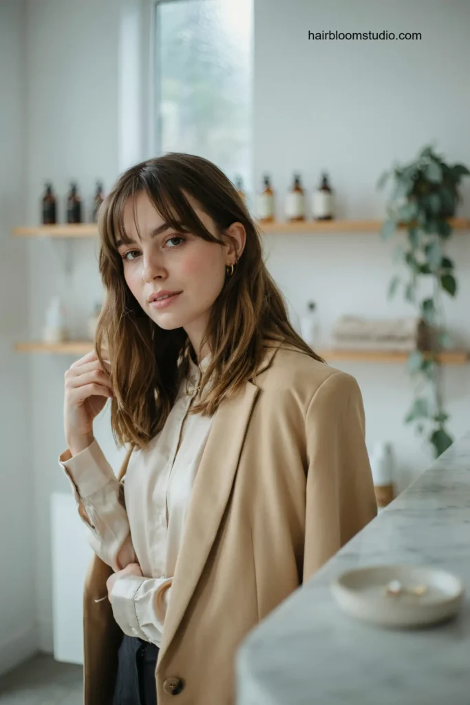 Layered Bob with Wispy Bangs