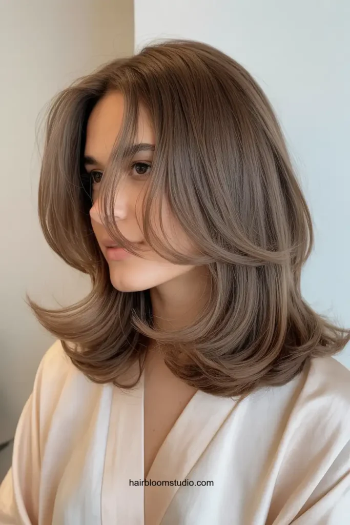 Long Layered Bob for Thin Hair