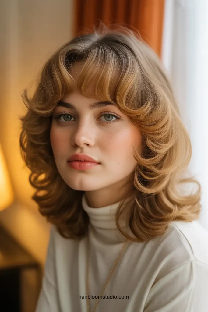 Retro Flutter Bangs
