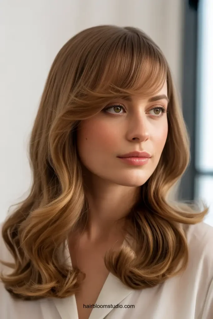 Side-Swept Bangs