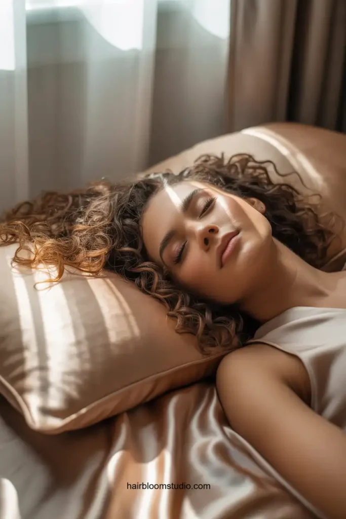 Sleep on Silk Pillowcase