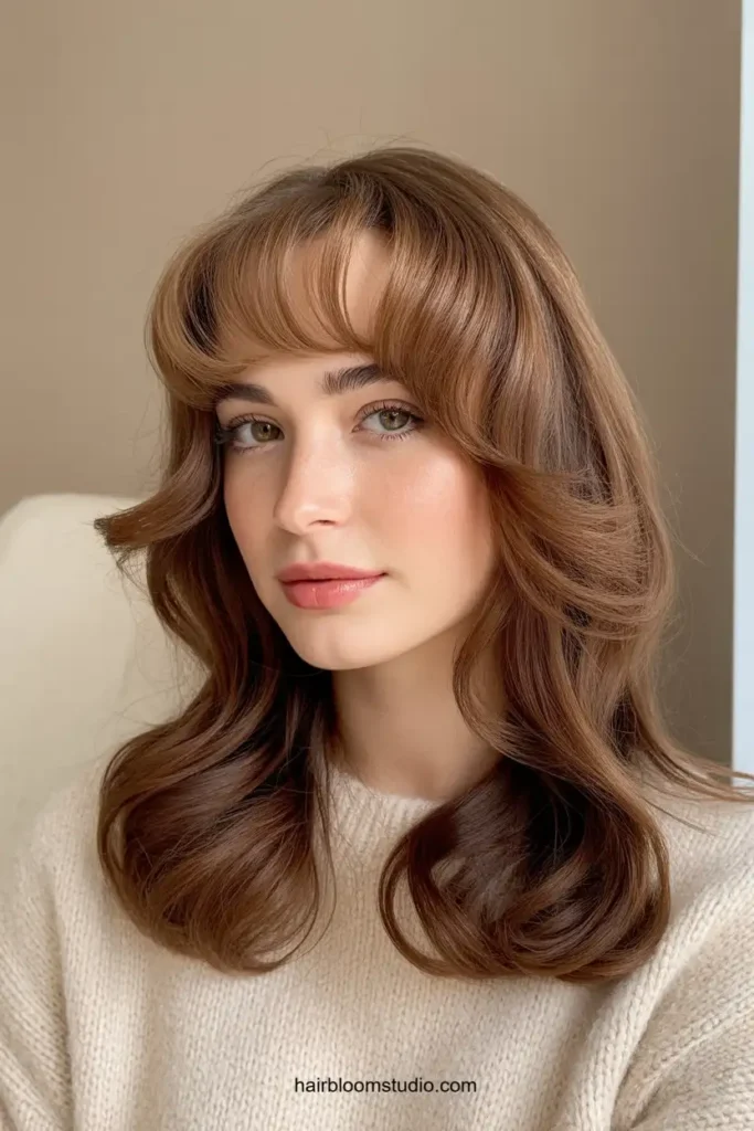 Soft Arched Bangs