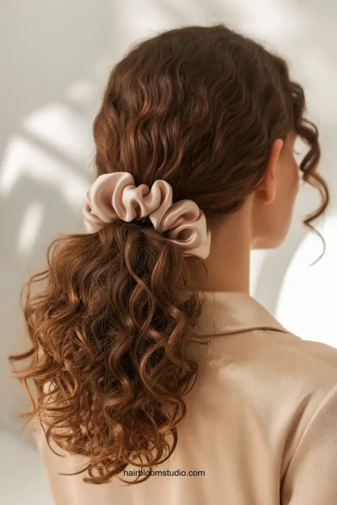 Use Satin Scrunchie