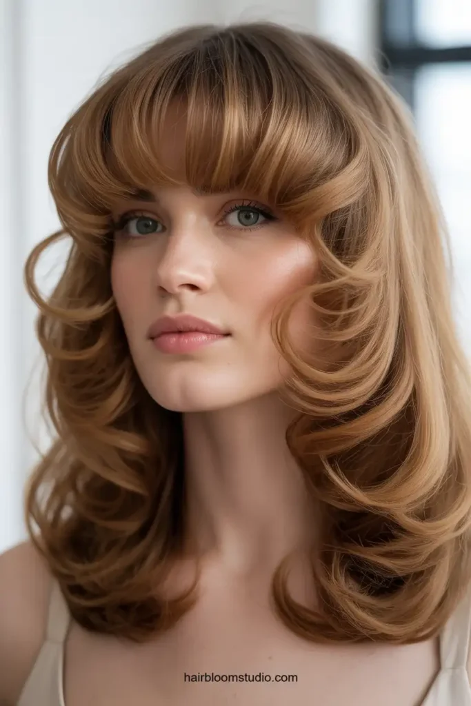 Voluminous Bangs