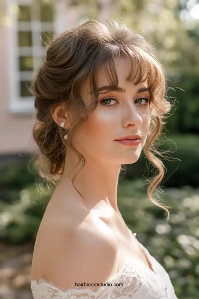 Wedding Flutter Bangs