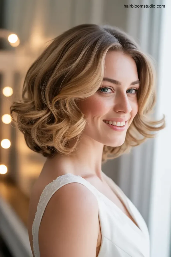 Wedding Long Layered Bob